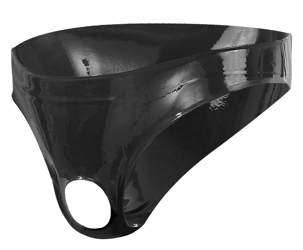 Late X Men's Latex Hole Brief
