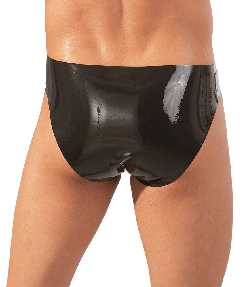 Late X Men's Latex Hole Brief