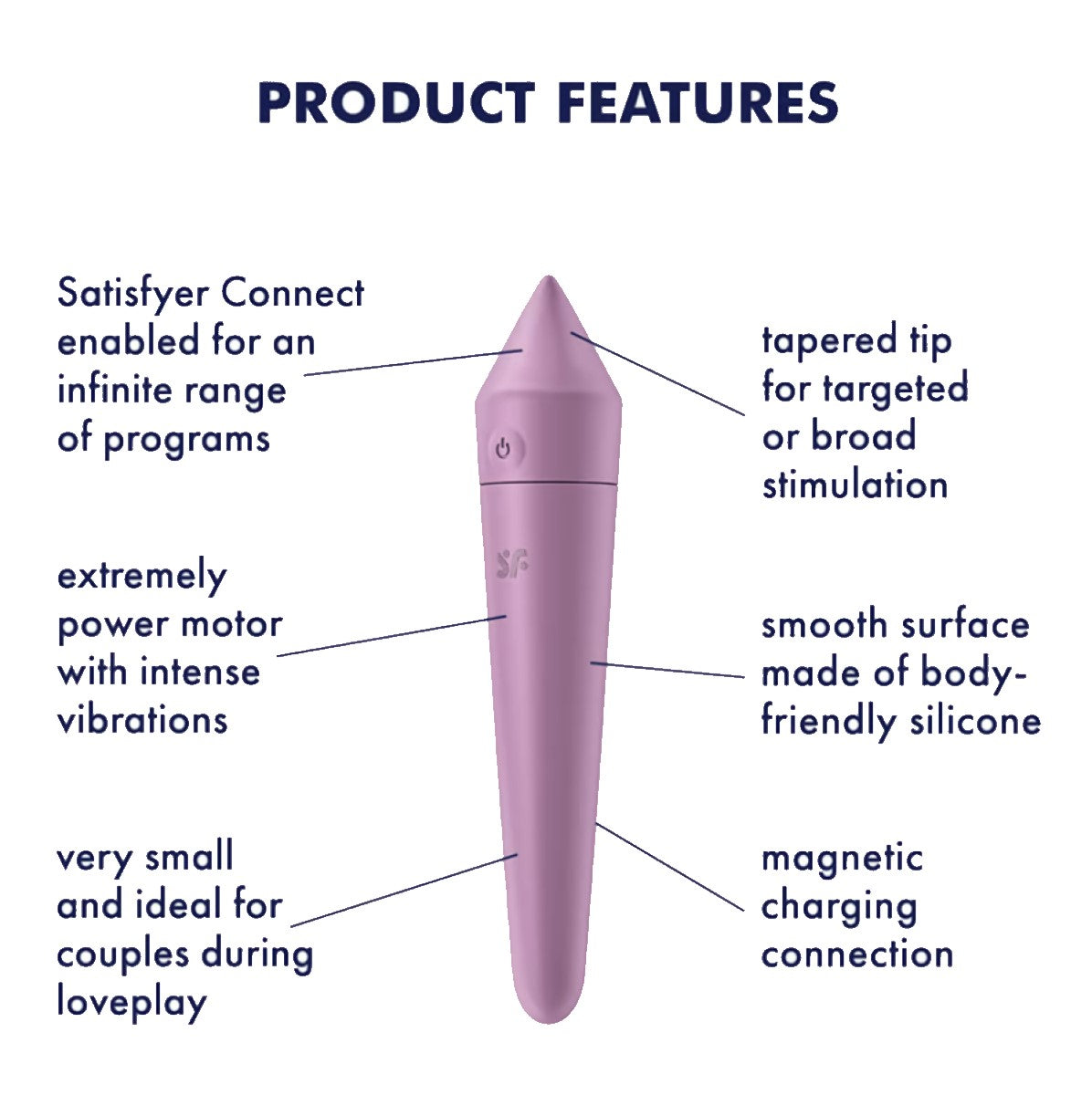 Ultra Power Bullet 8 by Satisfyer