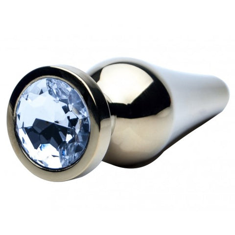 Precious Metals Gold Jewelled Anal Plug