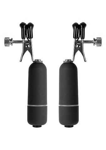 Ouch! Vibrating Nipple Clamps
